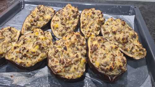 Aubergines farcies