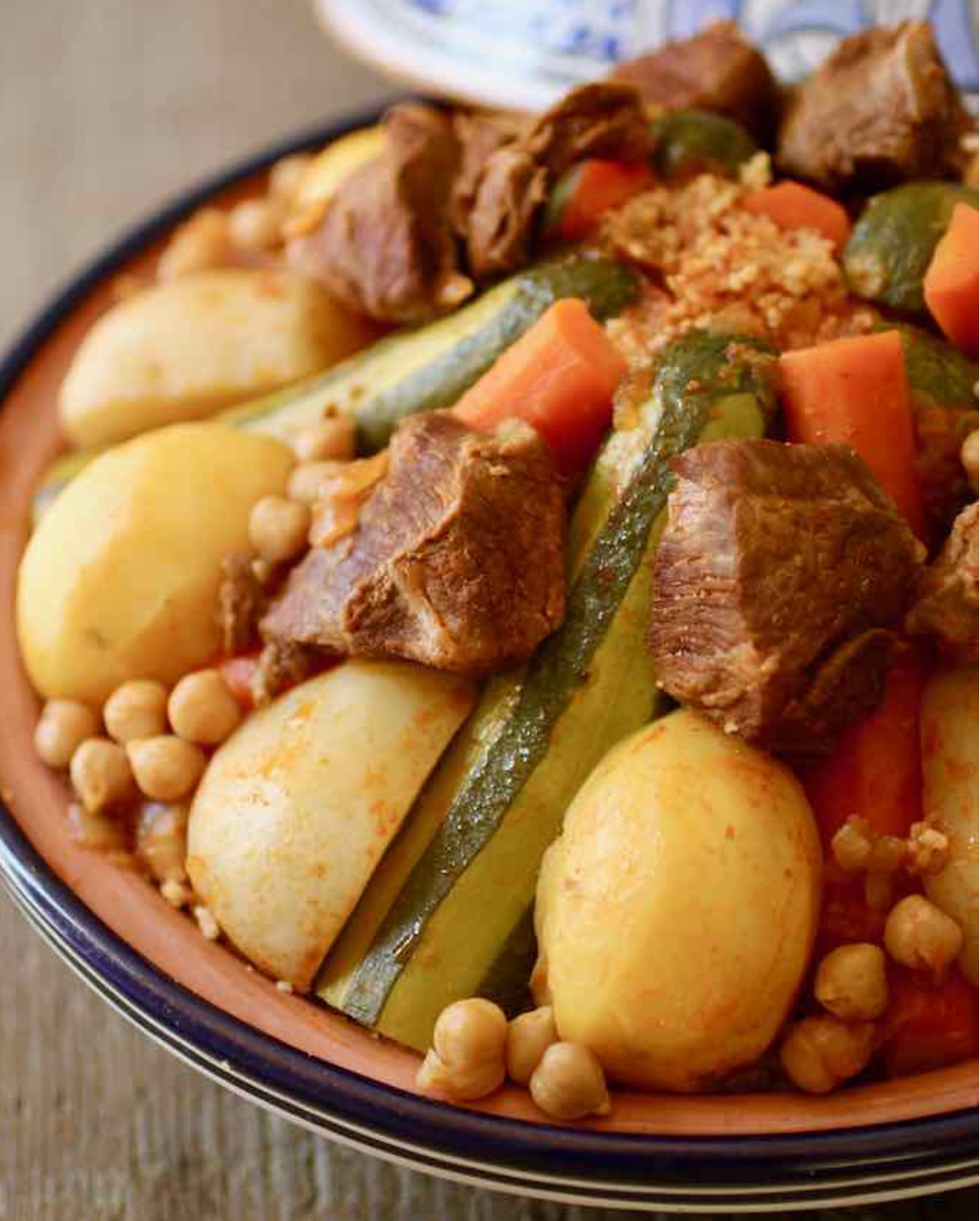 Couscous a la viande